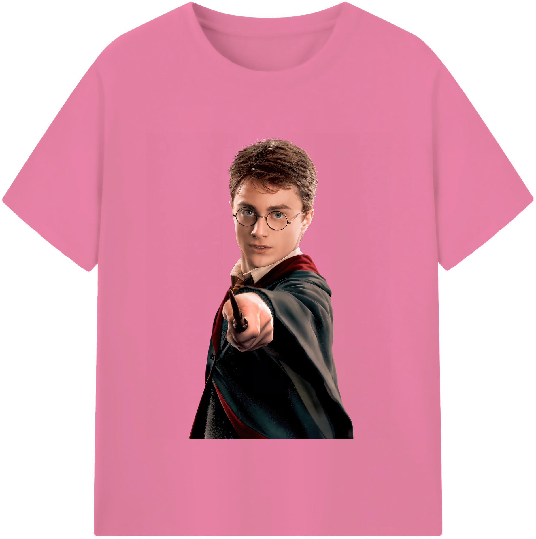 （画像用） Harry Potter ハリー・ポッターシリーズ 綿100％半袖Tシャツ（フロントプリント）